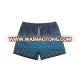 cheap wholesale 100% polyester twill beach microfiber stripe shorts board shorts with mesh lining